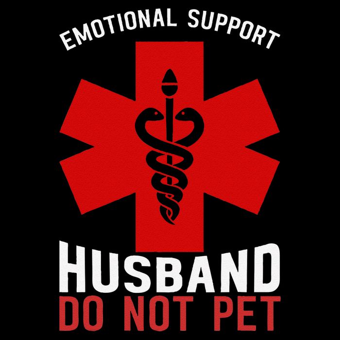 Do Not Pet Emotional Support Husband Backpack