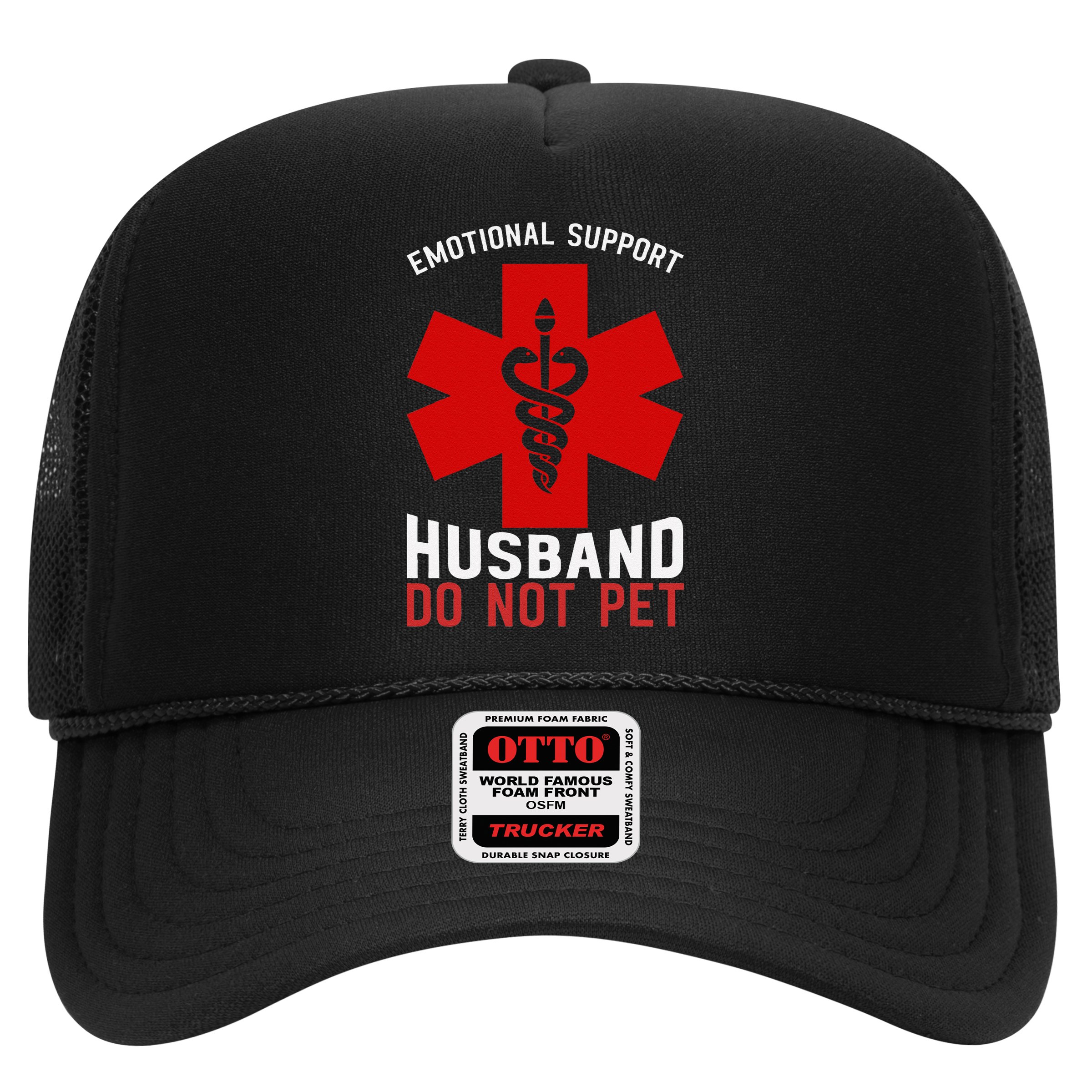 Do Not Pet Emotional Support Husband Hat
