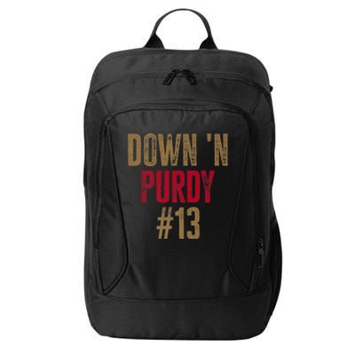 Down N Purdy San Francisco Football Playoffs City Backpack