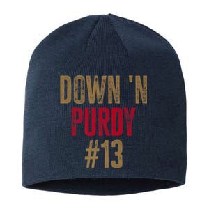 Down N Purdy San Francisco Football Playoffs Sustainable Beanie