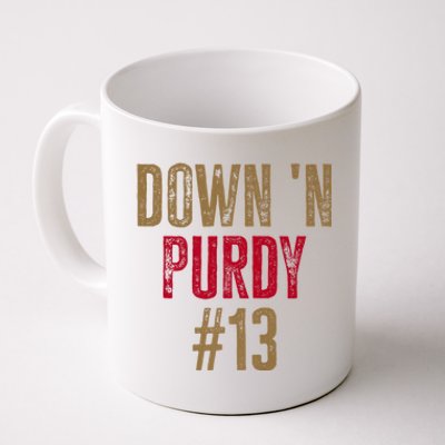 Down N Purdy San Francisco Football Playoffs Coffee Mug