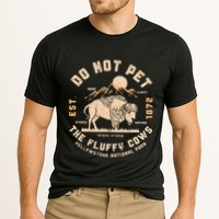 Do Not Pet The Fluffy Cows Bison Yellowstone National Park Cooling Performance Crew T-Shirt