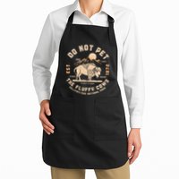Do Not Pet The Fluffy Cows Bison Yellowstone National Park Apron