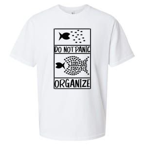 Do Not Panic Organize Dont Panic Sueded Cloud Jersey T-Shirt