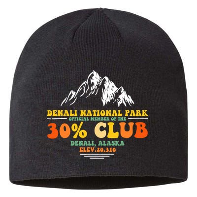 Denali National Park Alaska 30% Club Denali Mountain Tourist Sustainable Beanie