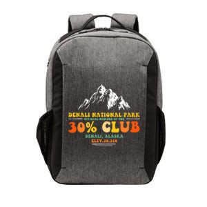 Denali National Park Alaska 30% Club Denali Mountain Tourist Vector Backpack