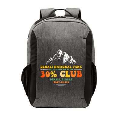 Denali National Park Alaska 30% Club Denali Mountain Tourist Vector Backpack