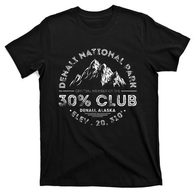 Denali National Park Alaska 30 Club Denali Mountain Tourist T-Shirt