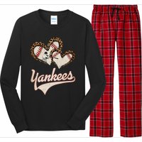 Distressed Name Pride Name Styles Long Sleeve Pajama Set