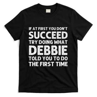 Debbie Name Personalized Birthday Funny Christmas Joke T-Shirt