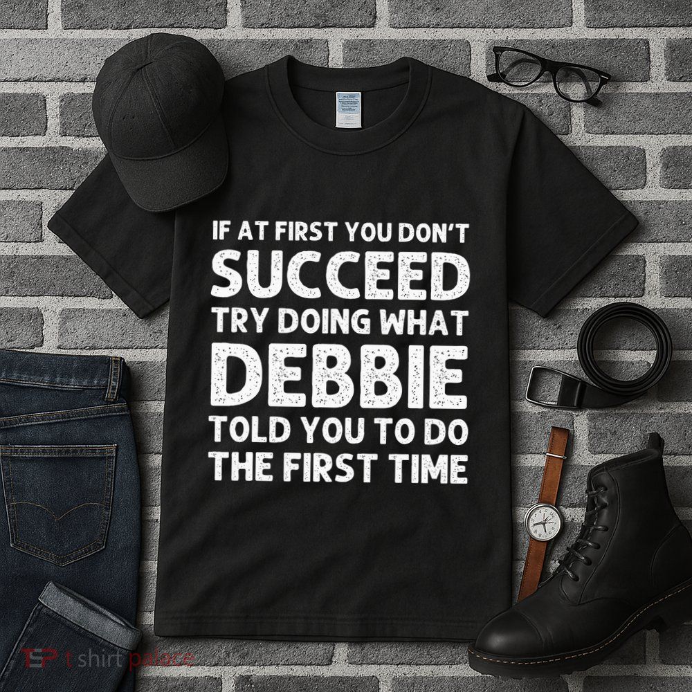 Debbie Name Personalized Birthday Funny Christmas Joke Tall T-Shirt