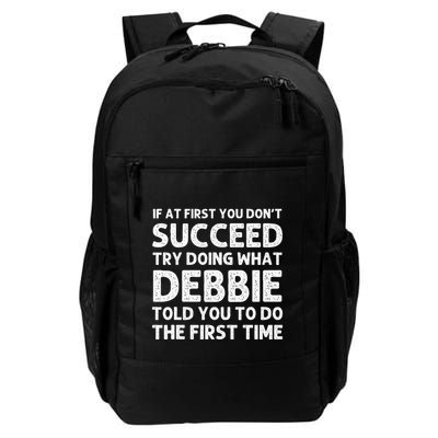 Debbie Name Personalized Birthday Funny Christmas Joke Backpack