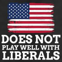 Does Not Play Well With Liberals Gift Cool Comfort Performance Bucket Hat