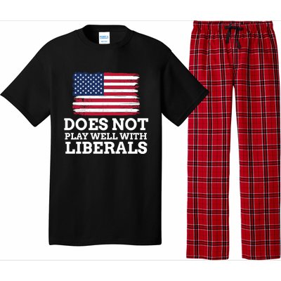 Does Not Play Well With Liberals Gift Pajama Set