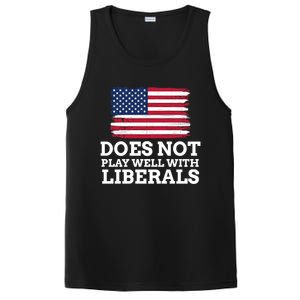 Does Not Play Well With Liberals Gift PosiCharge Competitor Tank