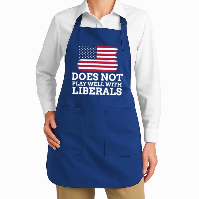 Does Not Play Well With Liberals Gift Apron