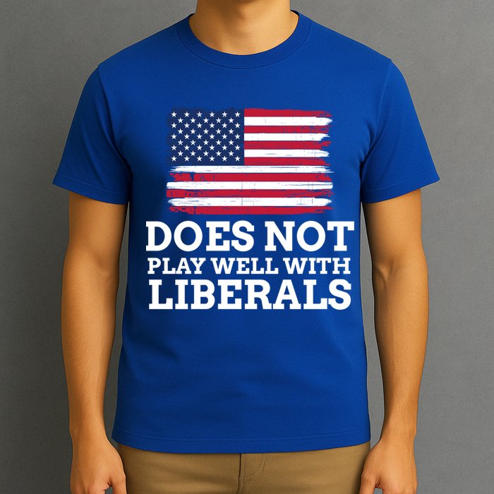 Does Not Play Well With Liberals Gift T-Shirt