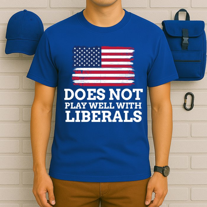Does Not Play Well With Liberals Gift T-Shirt