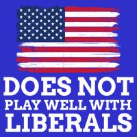 Does Not Play Well With Liberals Gift 16 in Basic Backpack