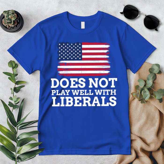 Does Not Play Well With Liberals Gift Premium T-Shirt