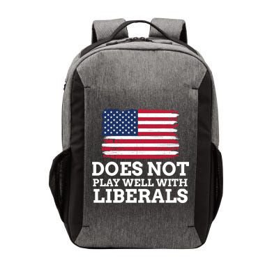 Does Not Play Well With Liberals Gift Vector Backpack