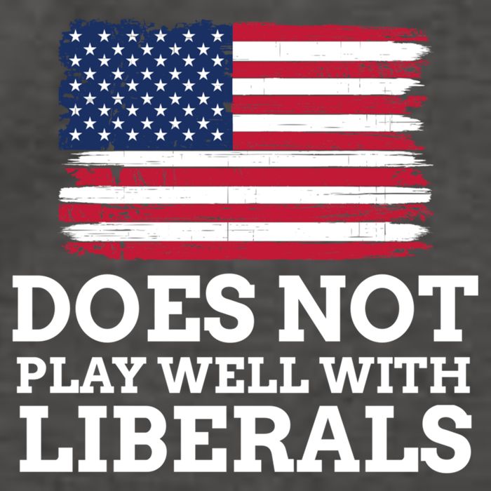 Does Not Play Well With Liberals Gift Vector Backpack