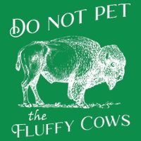 Do Not Pet The Fluffy Cows American Bison Vintage T-Shirt