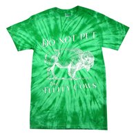 Do Not Pet The Fluffy Cows American Bison Vintage Tie-Dye T-Shirt