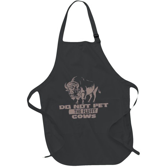 Do Not Pet The Fluffy Cows Apron