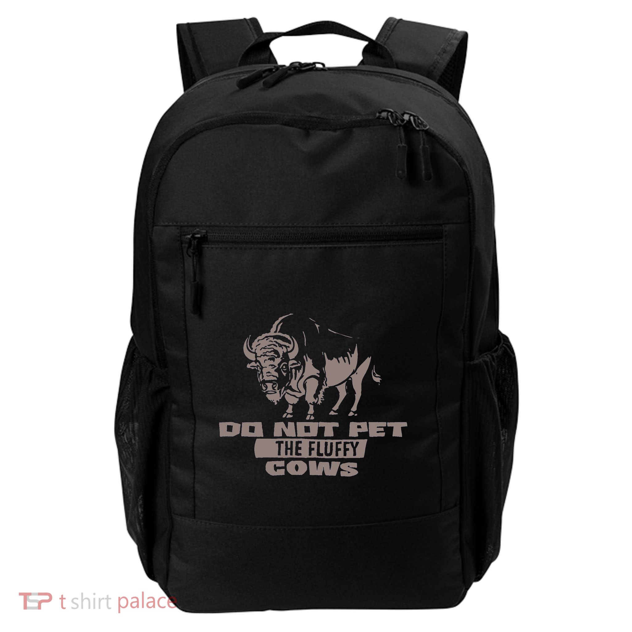 Do Not Pet The Fluffy Cows Daily Commute Backpack