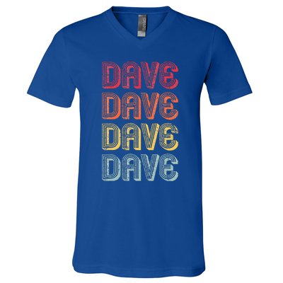 Dave Name Personalized V-Neck T-Shirt