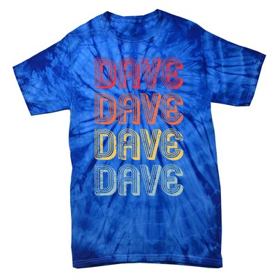 Dave Name Personalized Tie-Dye T-Shirt