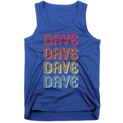 Dave Name Personalized Tank Top