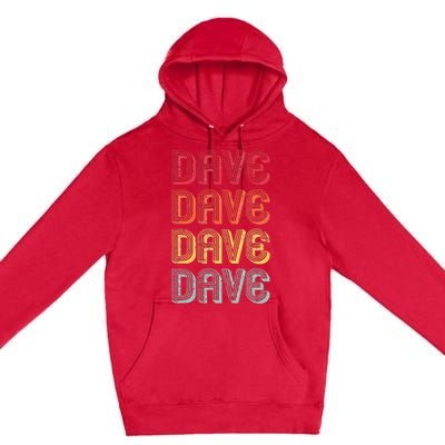 Dave Name Personalized Premium Pullover Hoodie