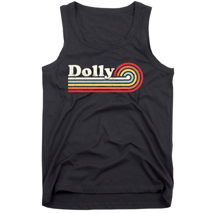 Dolly Name Personalized Vintage Retro Gift Men Women Tank Top