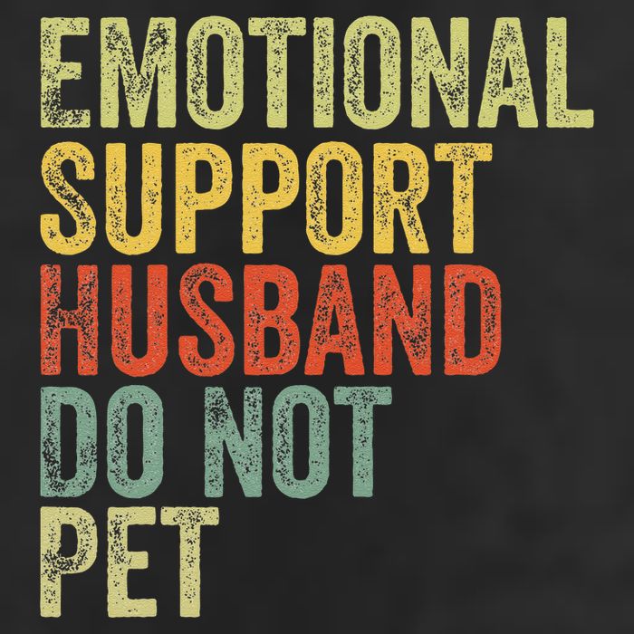 Do Not Pet Emotional Support Husband Funny 12oz Stainless Steel Coffee Mug