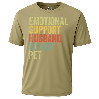 Do Not Pet Emotional Support Husband Funny Performance Shirt