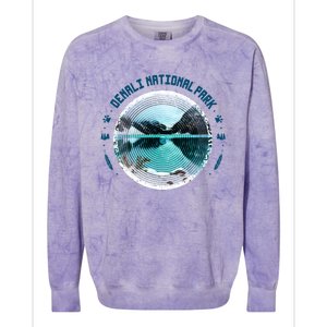 Denali National Park Alaska Souvenir Gift Art Gift Colorblast Crewneck Sweatshirt