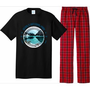 Denali National Park Alaska Souvenir Gift Art Gift Pajama Set