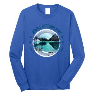 Denali National Park Alaska Souvenir Gift Art Gift Long Sleeve Shirt