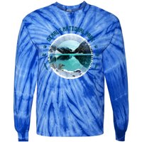 Denali National Park Alaska Souvenir Gift Art Gift Tie-Dye Long Sleeve Shirt