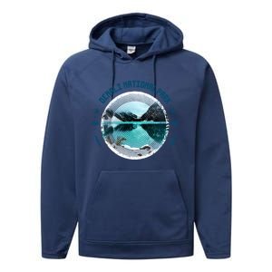 Denali National Park Alaska Souvenir Gift Art Gift Performance Fleece Hoodie