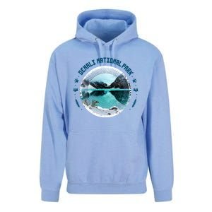 Denali National Park Alaska Souvenir Gift Art Gift Unisex Surf Hoodie