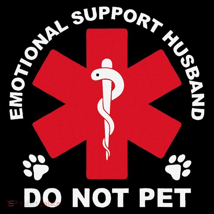 Do Not Pet Emotional Support Husband Sustainable Bucket Hat