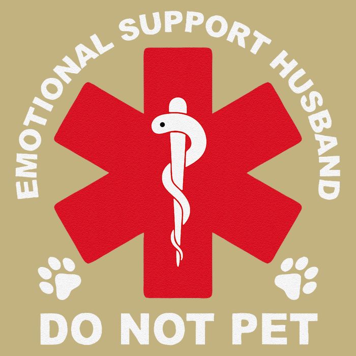 Do Not Pet Emotional Support Husband Sustainable Beanie