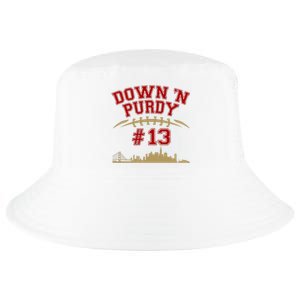 Down 'N Purdy #13 San Francisco Football Fan Cool Comfort Performance Bucket Hat