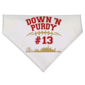 Down 'N Purdy #13 San Francisco Football Fan USA-Made Doggie Bandana