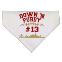 Down 'N Purdy #13 San Francisco Football Fan USA-Made Doggie Bandana