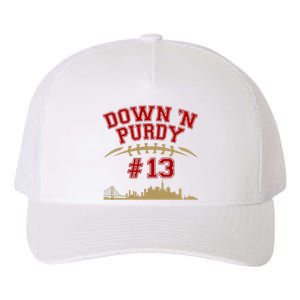 Down 'N Purdy #13 San Francisco Football Fan Yupoong Adult 5-Panel Trucker Hat