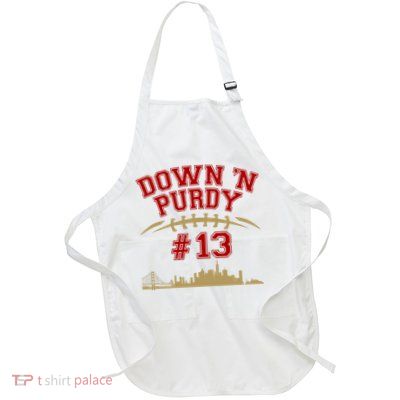 Down 'N Purdy #13 San Francisco Football Fan Apron